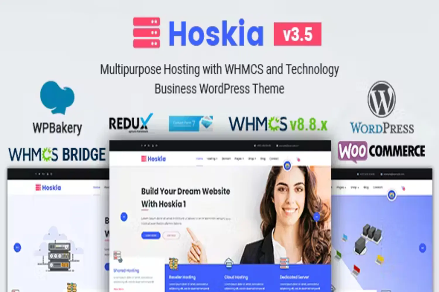 Hoskia | Multipurpose Hosting with WHMCS Theme